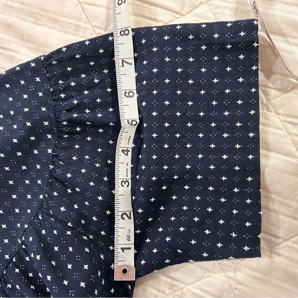 Madewell Dobby V-Neck Tiered Midi Dress - Picture 9 of 10